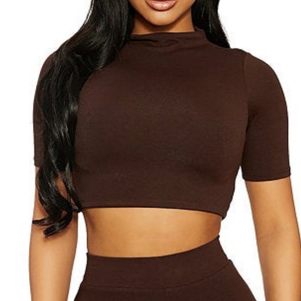 NW Sweet T Crop - Chocolate
